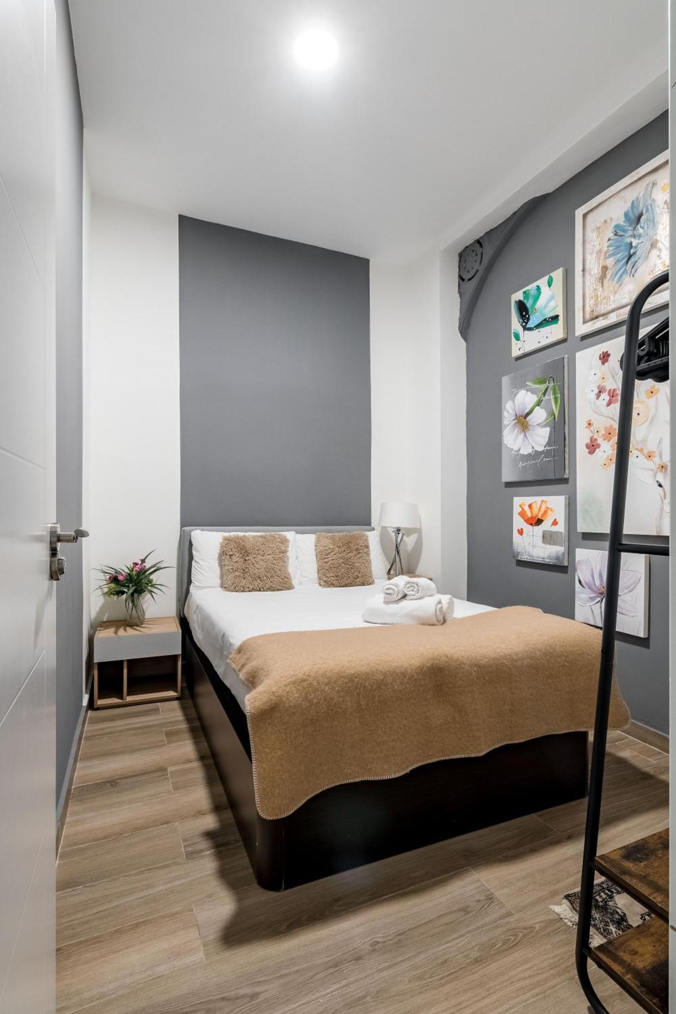 Charming Gran Via Madrid Apartment Exterior foto