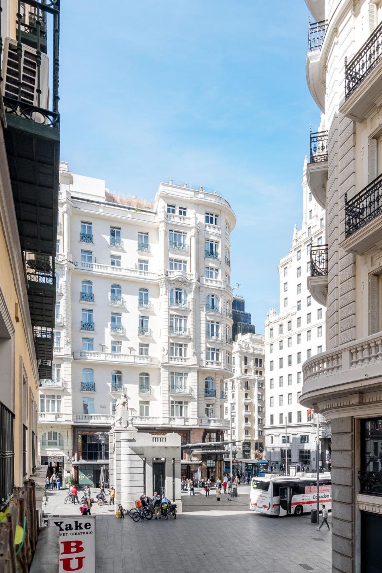 Charming Gran Via Madrid Apartment Exterior foto